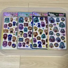 【新品・正規品】初音ミク　うるちゅるポップシール　４種セット
