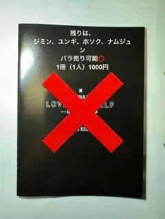 BTS 写真集 5人分