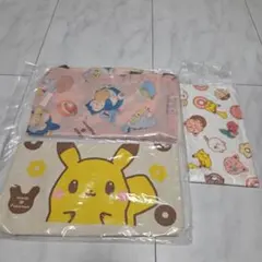ミスタードーナツ ポケモン トートバッグ エコバッグ　ハンドタオル 3点セット