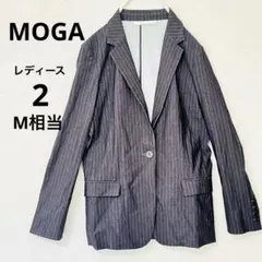 フィーリック モガ ストライプテーラードジャケット レディース 入学式 卒業式