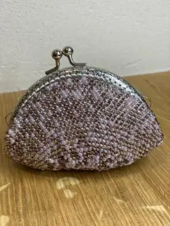 ビーズ がま口財布