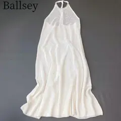【Ballsey/ボールジィ】ノースリーブワンピース　パール　ホワイト　近年のサムネイル