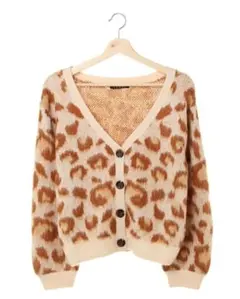 INGNI ヒョウ柄 カーディガン