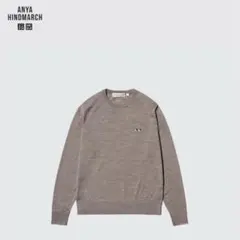 UNIQLO ユニクロ メリノクルーネックセーターANYA HINDMARCH