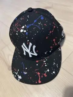 そら様専用 New Era 9FIFTY スプラッター柄キャップ（子供用）