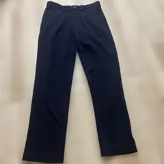ユニクロUNIQLO ジャージーパンツフォーマル160㎝ ネイビー