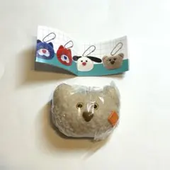 mojojojo フェイスマスコット 茶色 くま