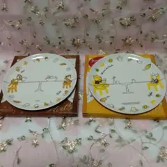 今月削除✨非売品✨新品ディズニーダッフィー シェリー＆プーさん　プレート２枚♪