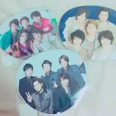 値下げ▼ 嵐 ミニうちわ 3点セット
