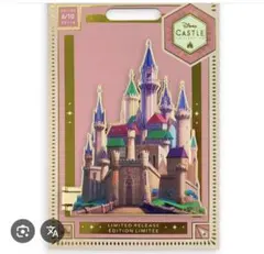 キャッスルコレクション ピンバッジ オーロラ姫 海外 ディズニー 城