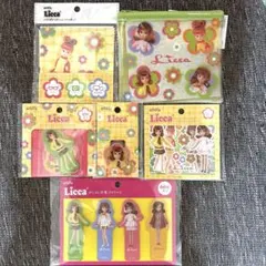 リカちゃん レトロポップ　amifa ポーチ 付箋 クリップ メガネ拭 シール