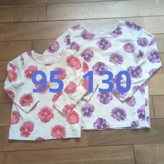 ELFIN DOLL CLASSIC 花柄Tシャツ 95cm 130cm