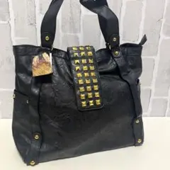 archive グランジ Y2Kハンドバッグ トート レザー スタッズ 未使用