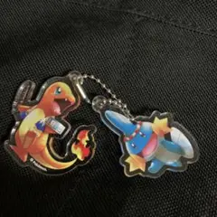 ポケモン アクリルキーホルダー ヒトカゲ ミズゴロウ