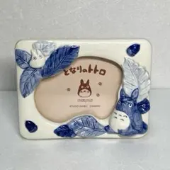 となりのトトロ オルゴール付き フォトフレーム 陶器 ジブリ作品 Ghibliのサムネイル