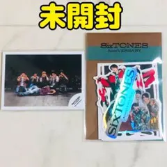 【未開封☆】SixTONES アニバーサリー ミニフォトセット・ステッカーセット
