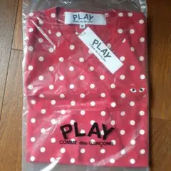 希少M赤水玉 PLAY コムデギャルソン ロンT ドット柄 - メルカリ