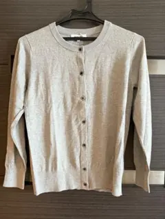 グローバルワーク　新品・未使用　オーガニックコットンクルーネックカーディガン　M