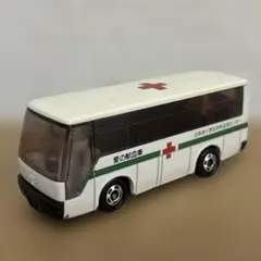 【日本製】トミカ いすゞ バス 愛の献血車 日本赤十字社中央血液センターのサムネイル