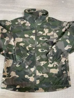 THE NORTH FACE ウインドブレーカー 120cm カモフラ