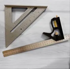 수코야 원형 톱 가이드, 삼각 눈금자, 원형 톱, 원형 톱, 목공, 수평 DIY, 2종 세트