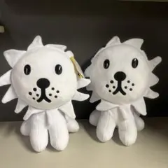 ブルーナアニマル　ミッフィー　特大サイズぬいぐるみ　ライオン　ホワイト2個