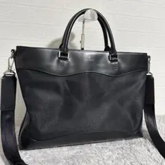 極美品 BRUNO MAGLIブルーノマリ ビジネスバッグ 2way ショルダー