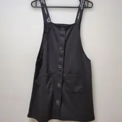 ノースリーブ ブラック ワンピース 160