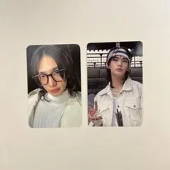 Stray Kids HOP withmuu ラキドロ トレカ ヒョンジン 2点