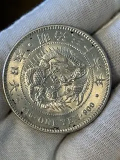 PCGS MS62』日本明治45年新一圓小型銀貨(1912年) - メルカリ