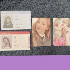 twice サナ formula of love ID カード トレカ