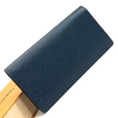 HERMES EAジップPM レザー 手帳カバー ブルー aq12784 - メルカリ