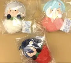 三日月宗近 鶴丸国永 一期一振 んまほっぺ いちごマスコットぬいぐるみ