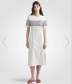 Tommy Hilfiger ストライプ 半袖ワンピース