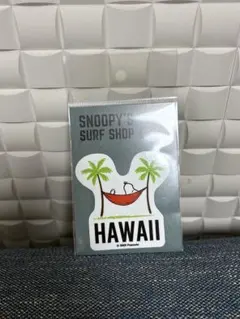 スヌーピーサーフショップステッカー