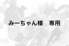 みーちゃん様　専用