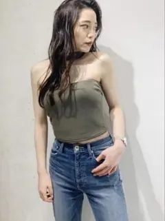 【美品】GYDA チョーカーベアトップ