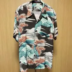 美品！SUN SURF アロハシャツ 鷹＆富士山 東洋エンタープライズ Mのサムネイル