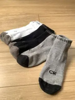 カルバンクライン　3足カジュアル　ソックスセット