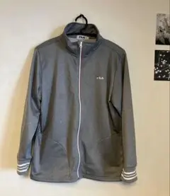 FILA ジャケット　ジャンパー　グレー　LL