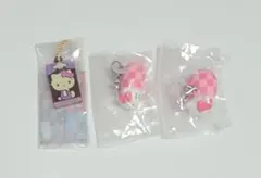 さんりおきゃらくたぁず　お手玉めじるしアクセサリー、キャラパキ　ハローキティ