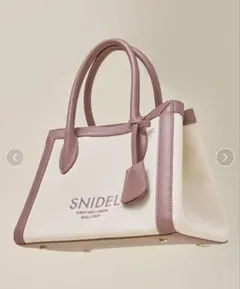 SNIDEL キャンバスロゴバッグのサムネイル