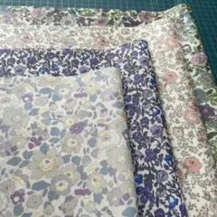 L23ラミネート生地4枚セットB ベッツィ・メドウ・フェリシテ