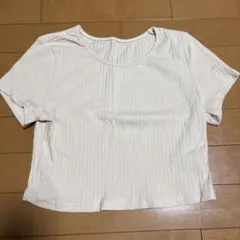 zitlo リブTシャツ ベージュ L