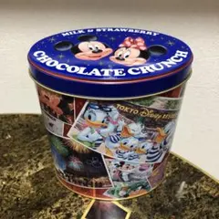 東京ディズニーリゾート チョコレートクランチの空き缶