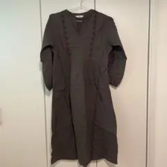 fillil ワンピース チャコールグレーのサムネイル
