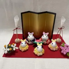 つまみ細工のおひなさま