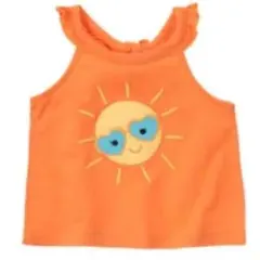 新品タグ付♡6-12ヶ月 ジンボリー♡女の子用 タンクトップ【定価:2150円】