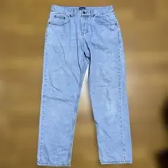 BLUE DENIM ライトブルー ストレートデニムパンツ