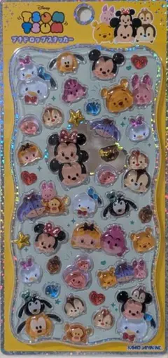 【国内正規品】カミオジャパン　プチドロップステッカー　ツムツム